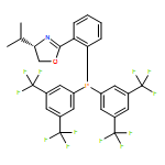 Oxazole, 2-[2-[bis[3,5-bis(trifluoromethyl)phenyl]phosphino]phenyl]-4,5-dihydro-4-(1-methylethyl)-, (4S)-