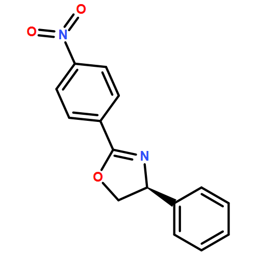Oxazole, 4,5-dihydro-2-(4-nitrophenyl)-4-phenyl-, (4S)-