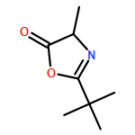 5(4H)-Oxazolone, 2-(1,1-dimethylethyl)-4-methyl-