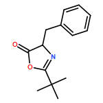 5(4H)-Oxazolone, 2-(1,1-dimethylethyl)-4-(phenylmethyl)-