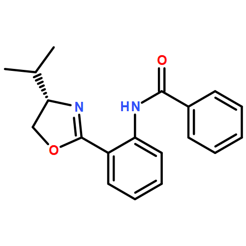 Benzamide, N-[2-[(4S)-4,5-dihydro-4-(1-methylethyl)-2-oxazolyl]phenyl]-