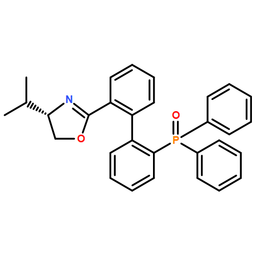 Oxazole, 2-[2'-(diphenylphosphinyl)[1,1'-biphenyl]-2-yl]-4,5-dihydro-4-(1-methylethyl)-, (4S)-