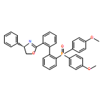 Oxazole, 2-[2'-[bis(4-methoxyphenyl)phosphinyl][1,1'-biphenyl]-2-yl]-4,5-dihydro-4-phenyl-, (4S)-