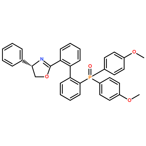 Oxazole, 2-[2'-[bis(4-methoxyphenyl)phosphinyl][1,1'-biphenyl]-2-yl]-4,5-dihydro-4-phenyl-, (4S)-