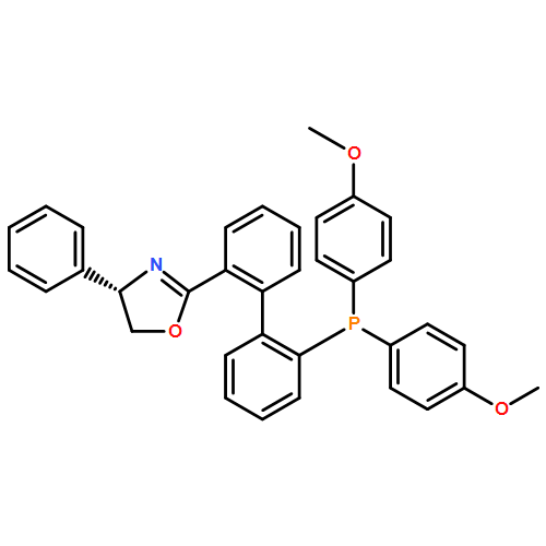 Oxazole, 2-[2'-[bis(4-methoxyphenyl)phosphino][1,1'-biphenyl]-2-yl]-4,5-dihydro-4-phenyl-, (4S)-
