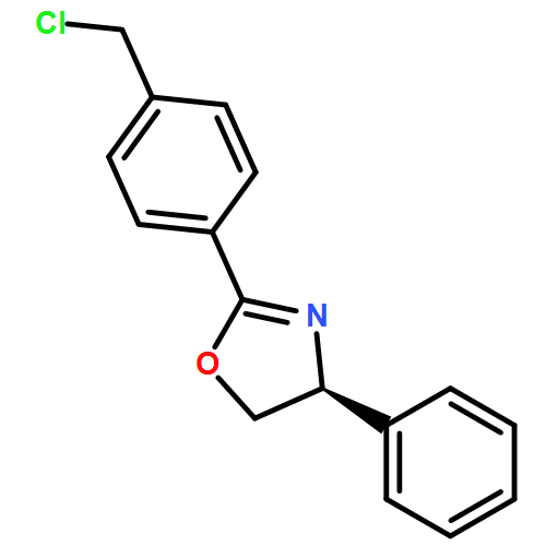 Oxazole, 2-[4-(chloromethyl)phenyl]-4,5-dihydro-4-phenyl-, (4S)-