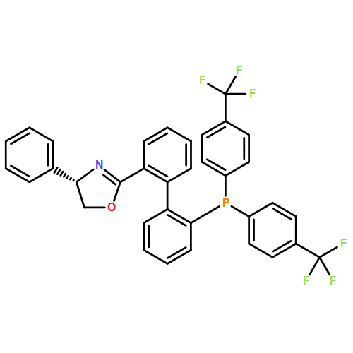 Oxazole, 2-[2'-[bis[4-(trifluoromethyl)phenyl]phosphino][1,1'-biphenyl]-2-yl]-4,5-dihydro-4-phenyl-, (4S)-