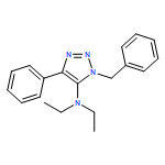 1H-1,2,3-Triazol-5-amine, N,N-diethyl-4-phenyl-1-(phenylmethyl)-