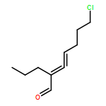 2,3-Heptadienal, 7-chloro-2-propyl-