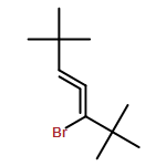 3,4-Heptadiene, 3-bromo-2,2,6,6-tetramethyl-