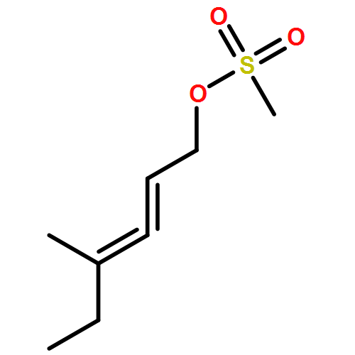 2,3-Hexadien-1-ol, 4-methyl-, 1-methanesulfonate