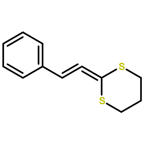 1,3-Dithiane, 2-(2-phenylethenylidene)-