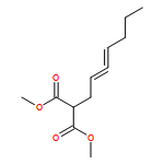 Propanedioic acid, 2-(2,3-heptadien-1-yl)-, 1,3-dimethyl ester
