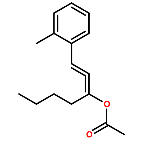 1,2-Heptadien-3-ol, 1-(2-methylphenyl)-, 3-acetate