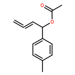 Benzenemethanol, 4-methyl-α-1,2-propadien-1-yl-, 1-acetate