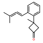 Cyclobutanone, 3-methyl-3-[2-(3-methyl-1,2-butadien-1-yl)phenyl]-