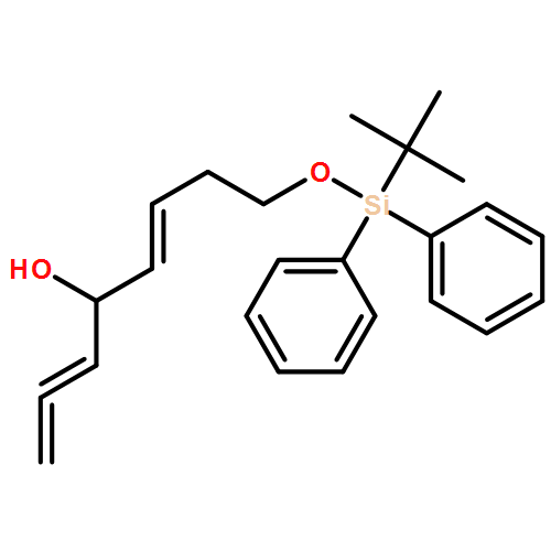 1,2,5-Octatrien-4-ol, 8-[[(1,1-dimethylethyl)diphenylsilyl]oxy]-, (4R,5E)-