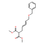 Propanedioic acid, 2-[5-(phenylmethoxy)-2,3-pentadien-1-yl]-, 1,3-dimethyl ester