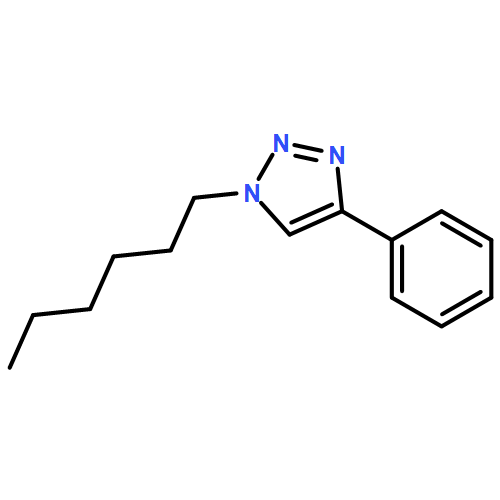 1H-1,2,3-Triazole, 1-hexyl-4-phenyl-