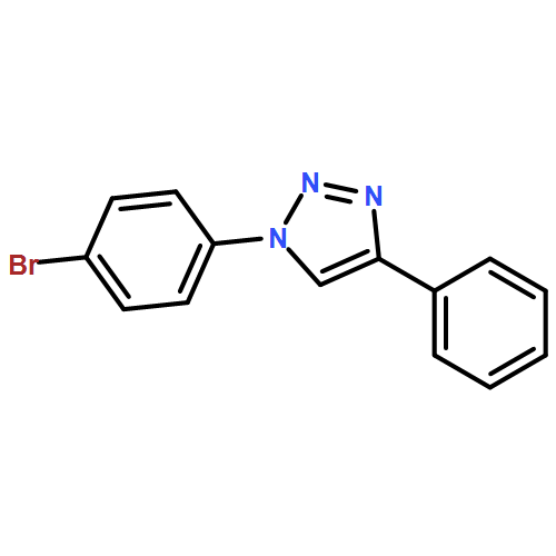 1H-1,2,3-Triazole, 1-(4-bromophenyl)-4-phenyl-