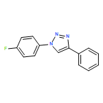 1H-1,2,3-Triazole, 1-(4-fluorophenyl)-4-phenyl-