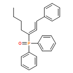 Phosphine oxide, diphenyl[1-(2-phenylethenylidene)pentyl]-