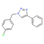 1H-1,2,3-Triazole, 1-[(4-chlorophenyl)methyl]-4-phenyl-