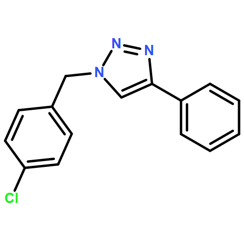 1H-1,2,3-Triazole, 1-[(4-chlorophenyl)methyl]-4-phenyl-
