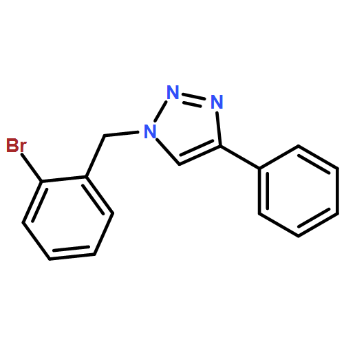 1H-1,2,3-Triazole, 1-[(2-bromophenyl)methyl]-4-phenyl-