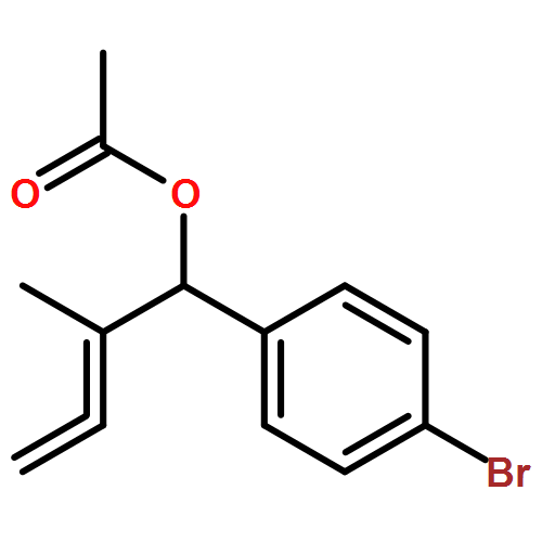 Benzenemethanol, 4-bromo-α-(1-methyl-1,2-propadien-1-yl)-, 1-acetate