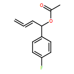 Benzenemethanol, 4-fluoro-α-1,2-propadien-1-yl-, 1-acetate