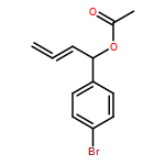 Benzenemethanol, 4-bromo-α-1,2-propadien-1-yl-, 1-acetate