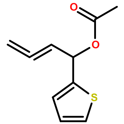 2-Thiophenemethanol, α-1,2-propadien-1-yl-, 2-acetate