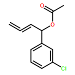 Benzenemethanol, 3-chloro-α-1,2-propadien-1-yl-, 1-acetate