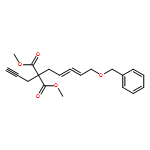 Propanedioic acid, 2-[5-(phenylmethoxy)-2,3-pentadien-1-yl]-2-(2-propyn-1-yl)-, 1,3-dimethyl ester