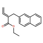 2-Naphthalenepropanoic acid, α-ethenylidene-, ethyl ester