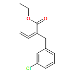 Benzenepropanoic acid, 3-chloro-α-ethenylidene-, ethyl ester
