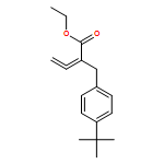 Benzenepropanoic acid, 4-(1,1-dimethylethyl)-α-ethenylidene-, ethyl ester