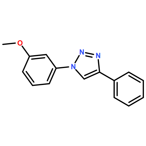 1H-1,2,3-Triazole, 1-(3-methoxyphenyl)-4-phenyl-