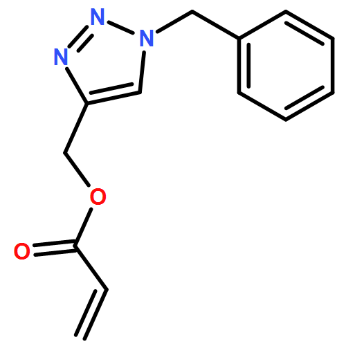 2-Propenoic acid, [1-(phenylmethyl)-1H-1,2,3-triazol-4-yl]methyl ester