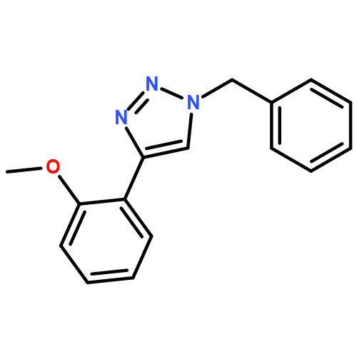 1H-1,2,3-Triazole, 4-(2-methoxyphenyl)-1-(phenylmethyl)-