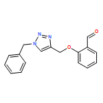 Benzaldehyde, 2-[[1-(phenylmethyl)-1H-1,2,3-triazol-4-yl]methoxy]-