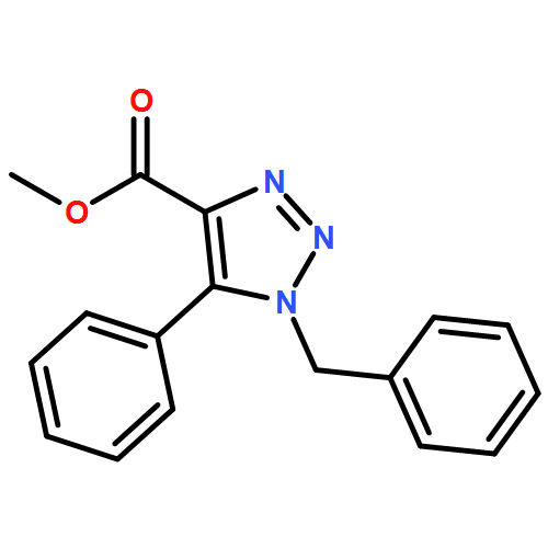 1H-1,2,3-Triazole-4-carboxylic acid, 5-phenyl-1-(phenylmethyl)-, methyl ester