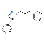 1H-1,2,3-Triazole, 4-phenyl-1-(3-phenylpropyl)-