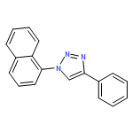 1H-1,2,3-Triazole, 1-(1-naphthalenyl)-4-phenyl-