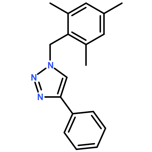1H-1,2,3-Triazole, 4-phenyl-1-[(2,4,6-trimethylphenyl)methyl]-