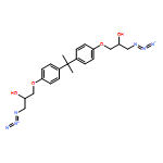 2-Propanol, 1,1'-[(1-methylethylidene)bis(4,1-phenyleneoxy)]bis[3-azido-