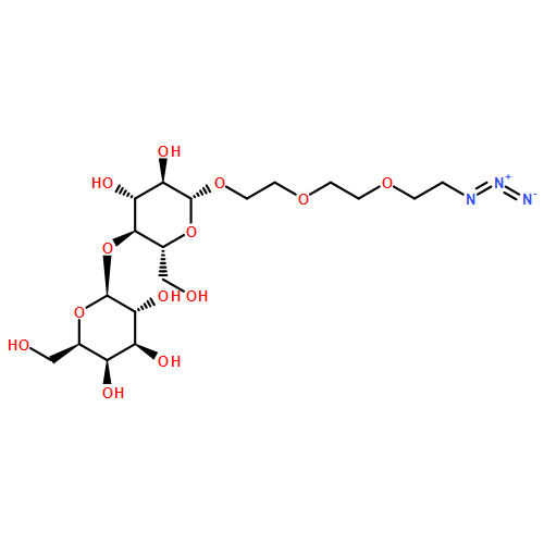 β-D-Glucopyranoside, 2-[2-(2-azidoethoxy)ethoxy]ethyl 4-O-β-D-galactopyranosyl-
