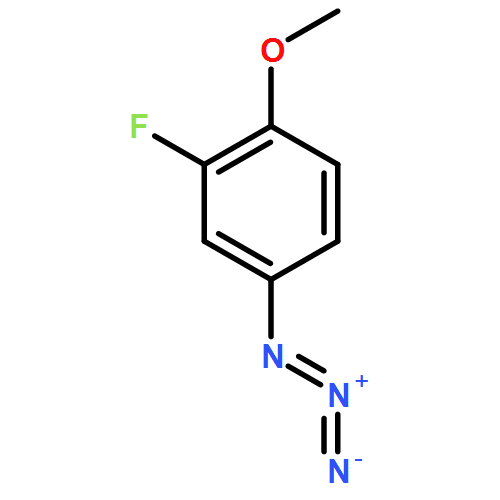 Benzene, 4-azido-2-fluoro-1-methoxy-