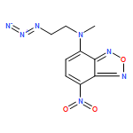 2,1,3-Benzoxadiazol-4-amine, N-(2-azidoethyl)-N-methyl-7-nitro-